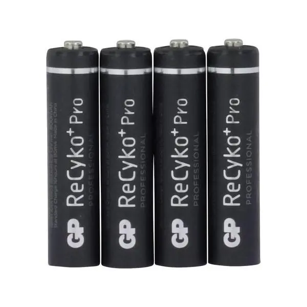 Акумулаторна Батерия GP R03 AAA 850mAh NiMH 85AAAHCB-EB4 RECYKO+ PRO до 1500 цикъла, 4 бр. в опаковка - GP-BR-85AAAHCB-EB4