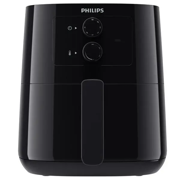 Фритюрник с горещ въздух Philips HD9200/90 AirFryer, горещ въздух, 4.1 л. вместимост, автоматично изключване, светещ индикатор, антихлъзгаща се основа, 1400W, черен