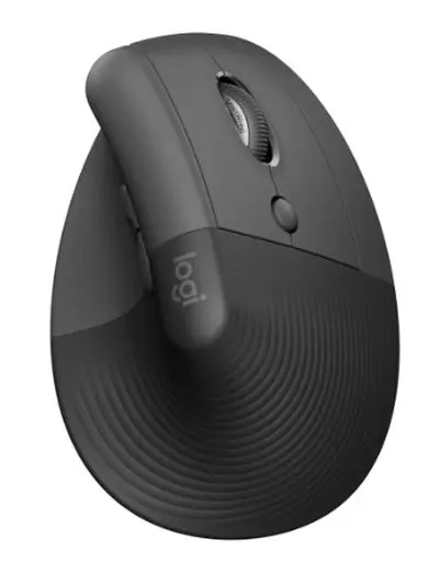 Logitech Lift Vertical Ergonomic Mouse - GRAPHITE / BLACK - EMEA - 910-006473