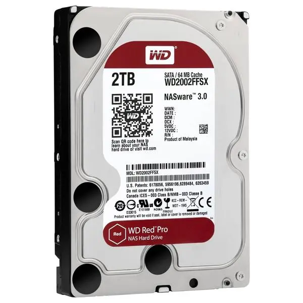 WD Caviar Red Pro 2TB 7200/SATA3/64MB WD2002FFSX