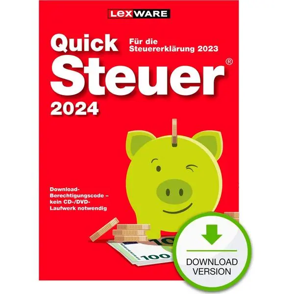 Lexware Quicksteuer 2024 - 1 Device, 1 Year - ESD-DownloadESD -  (К)  - 06810-2015 (8 дни доставкa)