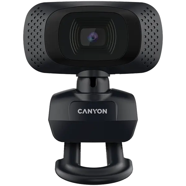 CANYON webcam C3 HD 720p Black - CNE-CWC3N