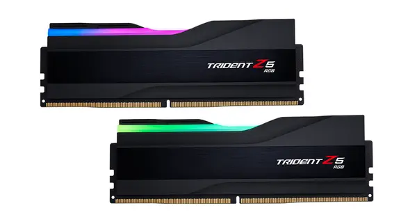 G.SKILL Trident Z5 RGB Black 64GB(2x32GB) DDR5 6400MHz Intel XMP F5-6400J3239G32GX2-TZ5RK -  F5-6400J3239G32GX2-TZ5RK