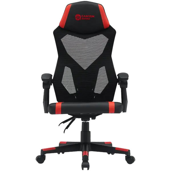 CANYON gaming chair Flow MCH01 Mesh Black Red - CNE-MCH01R