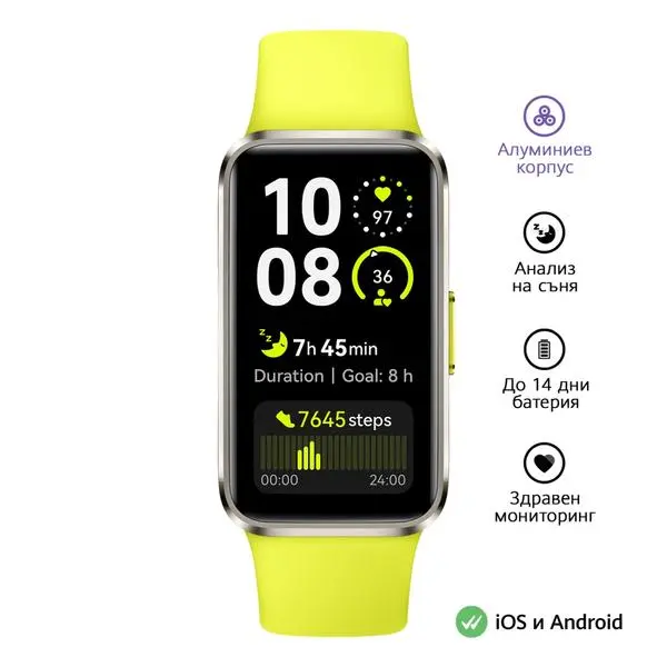 Huawei Band 10 Nora-B29F Green - 6942103150340
