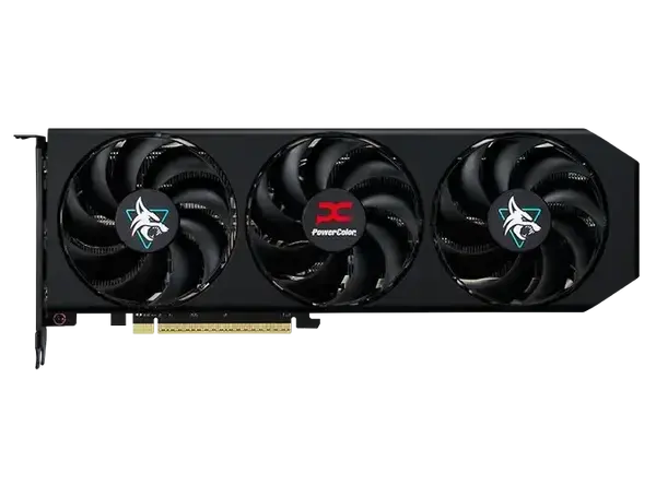 Видео карта PowerColor RADEON RX 9060 XT Hellhound OC 16GB GDDR6 - PC-VC-RX9060XT-16G-L-OC