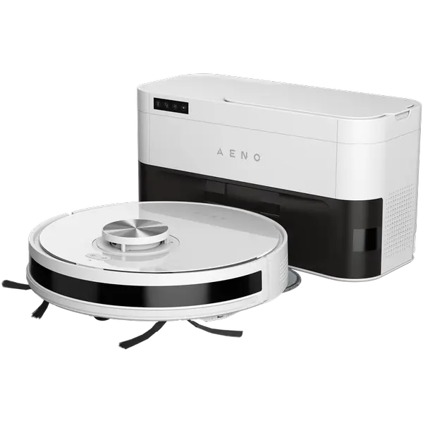 Robot Cleaner w/Dust Collector, white, 2in1 and dust tank, 4000pa, 3200mAh battery - ARC0006S