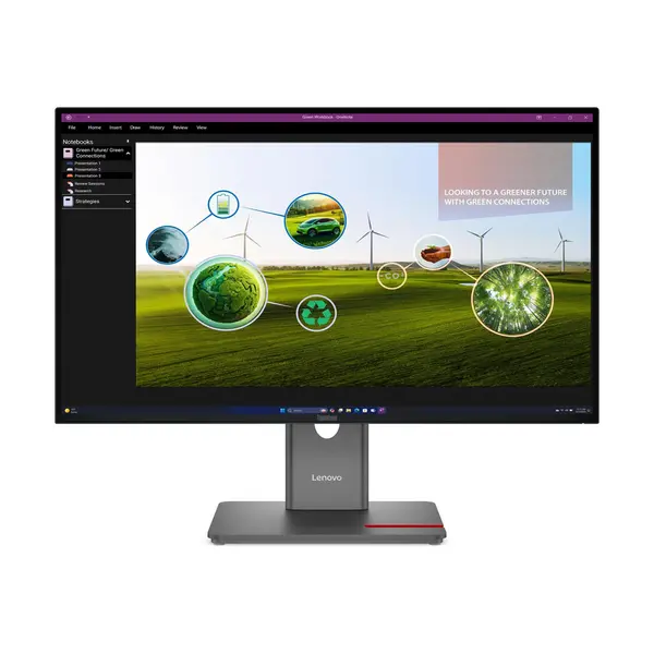 LENOVO 27 QHD 120Hz IPS 4ms 16:9 HDMI DP USB USB C PIVOT SWIVEL - 64A7GAT6EU - (72231)