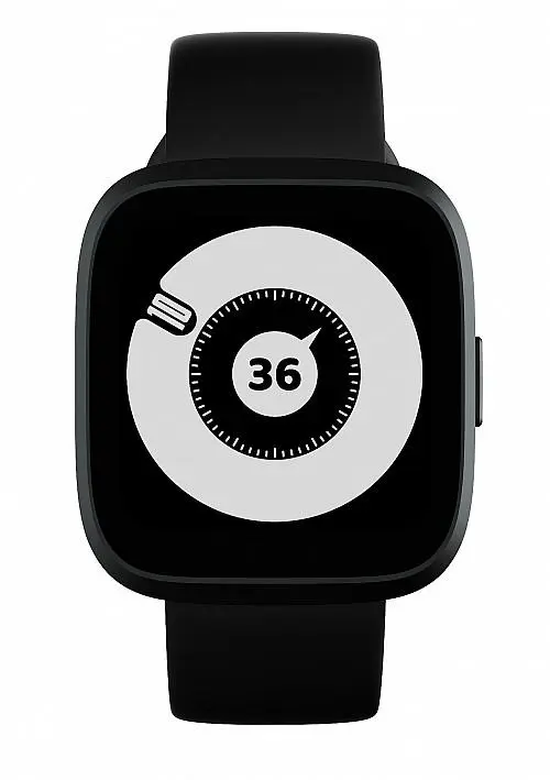 HiFuture Edge Black, 1.72" HD Display, Powered by Dual Core, Aerospace-Grade Ultra Light Aluminum Frame, Bluetooth Call, 3D User Interface, 1ATM Waterproof, 24/7 True Heart Rate & Blood Oxygen Sensor, 100+ Sports Mode, Up to 7 days daily use - 697257