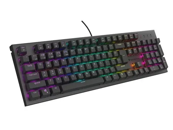 Моето първо впечатление от Genesis Mechanical Gaming Keyboard Thor 303 RGB Backlight Brown Switch US Layout Black - NKG-2177