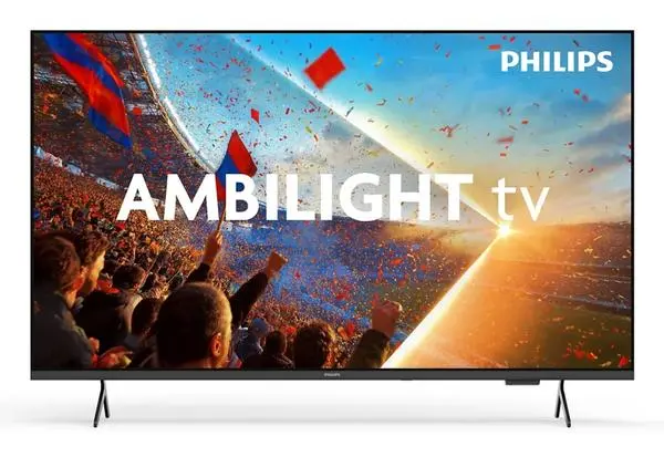 Philips  65" 4K UHD LED, 3840x2160p, 60Hz, DVB-T/T2/T2-HD/C/S/S2, 3 sided Ambilight, CL+2.0, Perfect Pixel UHD - 65PUS8001/12
