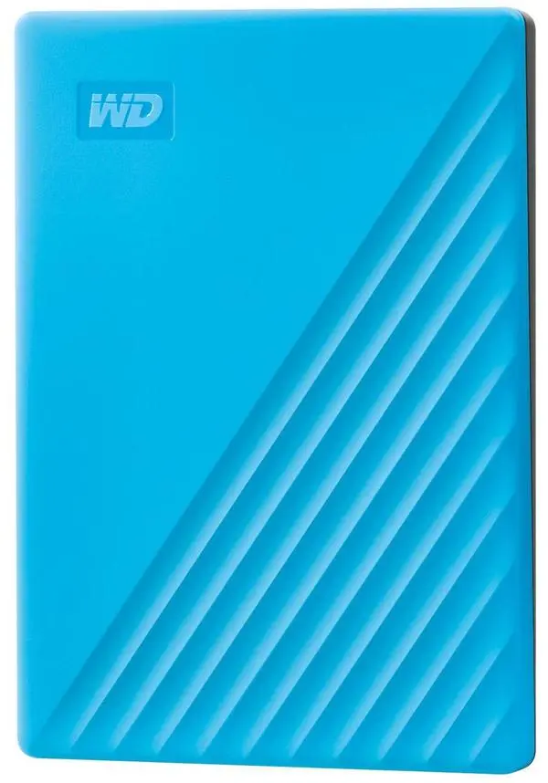 Външен хард диск Western Digital My Passport, 2TB, 2.5" - Син