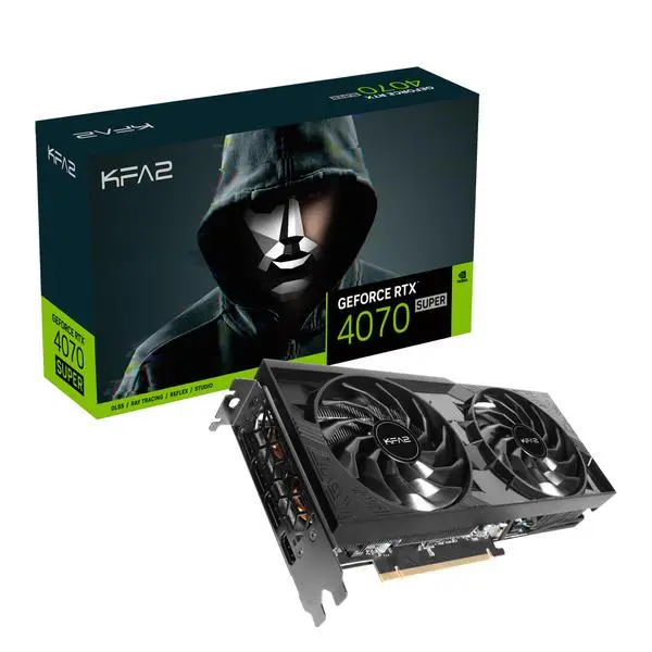 KFA2 RTX4070 Super 2X OC 12GB GDDR6X HDMI 3xDP - Преглед