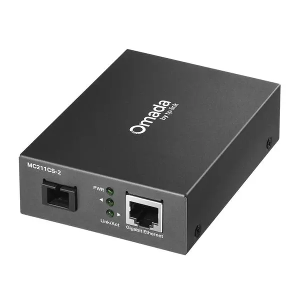 Гигабитов WDM медиен конвертор TP-Link Omada MC211CS-2 (v)