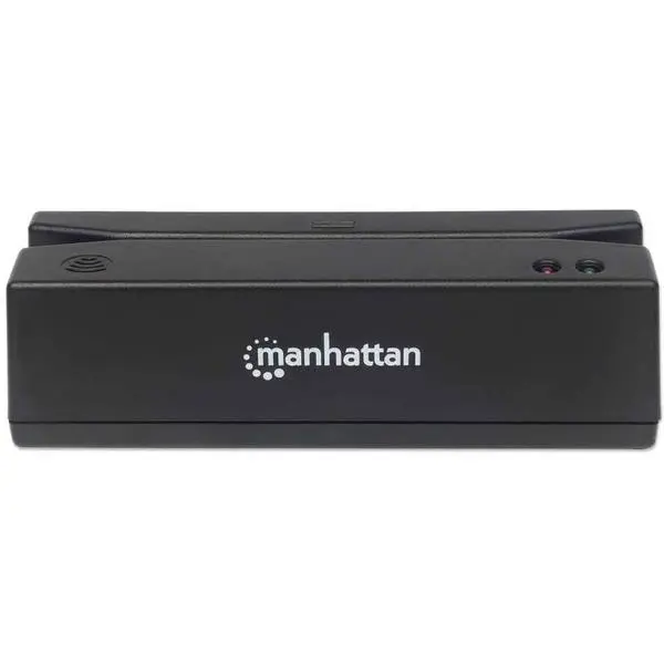 Четец на магнитни карти MANHATTAN USB Three-Track Reader Black -  (A)   - 460255 (8 дни доставкa)