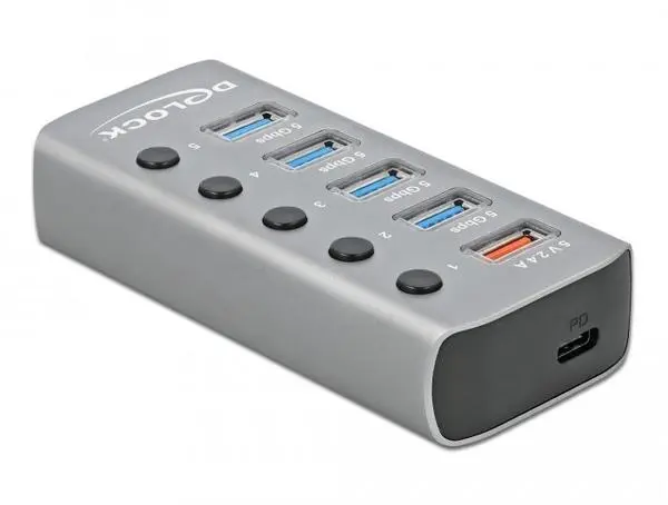 USB хъб, 7-портов, DELOCK-63263 - DELOCK-63263