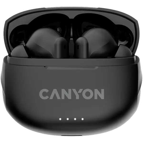CANYON TWS-8, Bluetooth headset, with microphone, with ENC, BT V5.3 JL 6976D4, Frequence Response:20Hz-20kHz - CNS-TWS8B