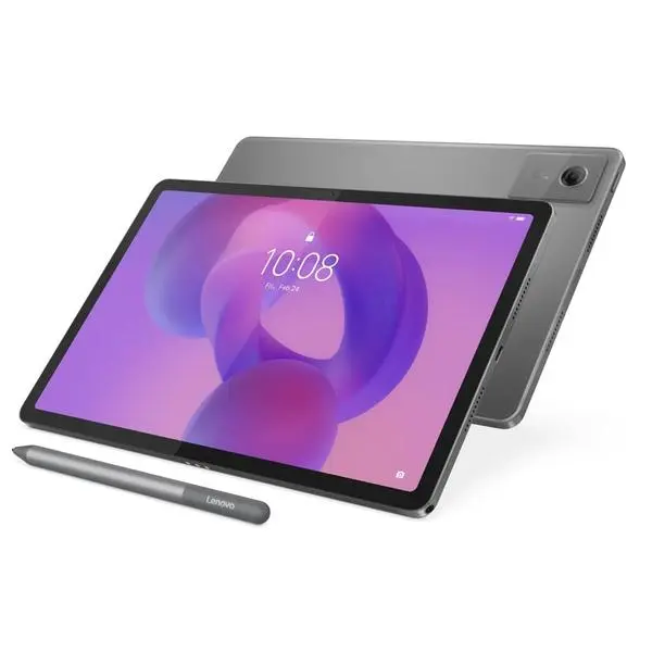 Таблет Lenovo Idea Tab (ZAFR0475GR)(сив), 11" (27.94cm) WQXGA IPS 90Hz дисплей, осемядрен Mediatek Dimensity 6300 2.4 GHz, 8GB LPDDR4x, 256GB Flash памет(+microSD слот), 8 & 5 Mpix камери, Android, 480g