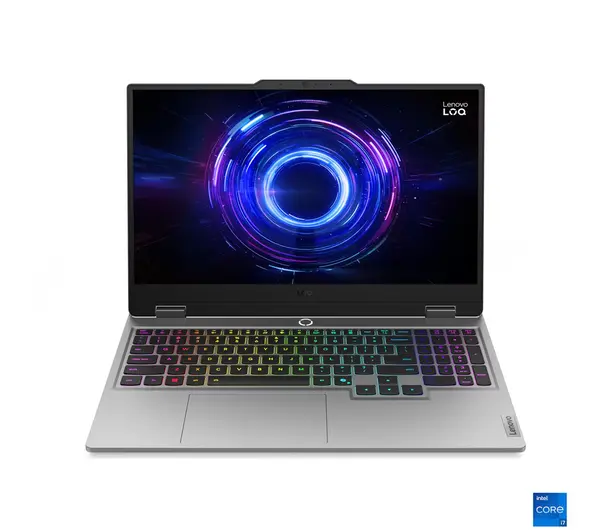Лаптоп LENOVO LOQ 15IRX10  83JE00A9BM,  15.6",  Intel Core i7-13650HX, 14C (6P + 8E) / 20T, P-core 2.6 / 4.9GHz, E-core 1.9 / 3.6GHz, 24MB, RAM 24 Months, SSD 1TB
