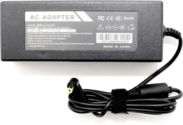 Заряднo за лаптоп Acer, 120W/19V/6.32A, букса - 5.5mm 1.7mm