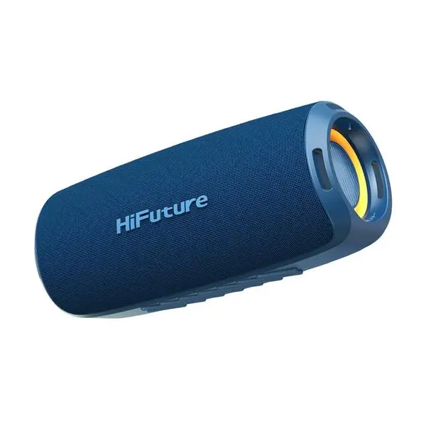 HiFuture Gravity Blue, 2-Way Speaker System, 30W*1+15W*1, IPX7 Waterproof, Up to 10 Hours Playtime, Bluetooth 5.3, Pair to Play (TWS Mode) - 6972576181138