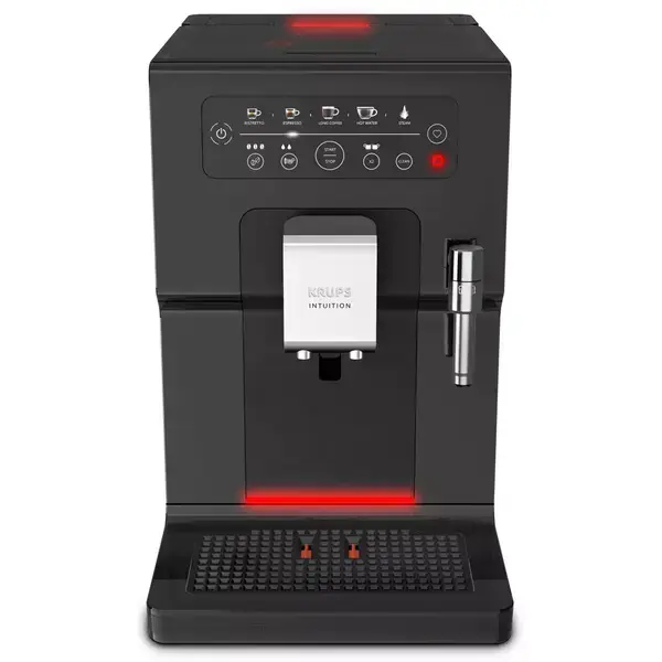 Кафеавтомат Krups Intuition Essential, 1450W, 15 bar, система Quattro Force, сензорно управление, черен, EA870810