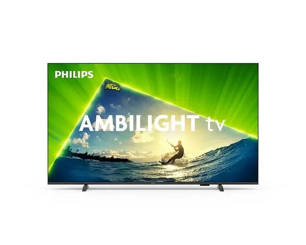 Philips  50" 4K Ultra HD QLED, 3840x2160, DVB-T/T2/T2-HD/C/S/S2, 60Hz, Ambilight 3, Pixel Precise UHD - 50PUS8209/12