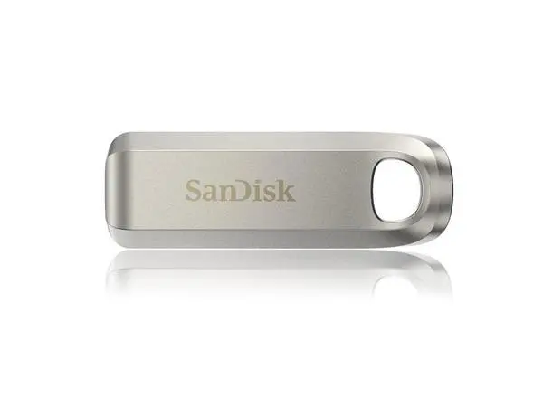 USB памет SanDisk Ultra Luxe, 256GB, USB 3.2 Gen 1, USB-C, Сребрист, SD-USB-CZ75-256G-G46