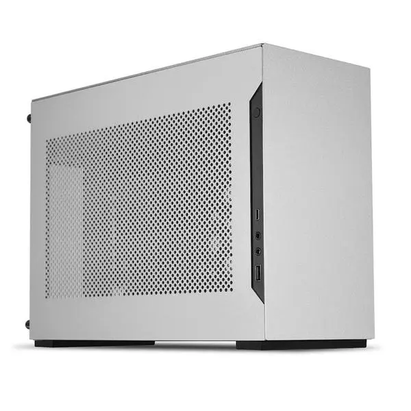 Кутия Lian Li A4-H2O PCIE 4.0 Silver ITX Mini Tower - LL-CASE-GELI-901