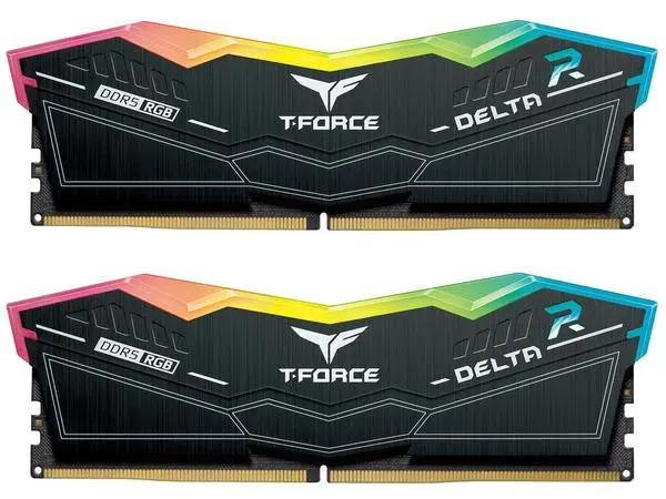 Team Group T-Force Delta RGB, DDR5, 32GB (2x16GB), 6400MHz, CL40-40-40-84, 1.35V -  FF3D532G6400HC40BDC01