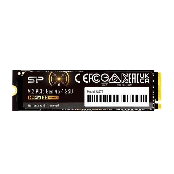 SSD Silicon Power US75 2TB M.2-2280, PCIe, Gen 4x4 NVMe - SP02KGBP44US7505