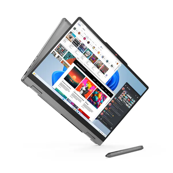 Лаптоп LENOVO IP5 2IN1 14/83KX000VBM,  14",  Intel Core i7-13620H, 10C (6P + 4E) / 16T, P-core 2.4 / 4.9GHz, E-core 1.8 / 3.6GHz, 24MB, RAM 16GB, SSD 1TB