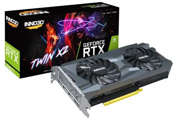 Inno3D GeForce RTX 3060 Ti Twin X2 LHR - N306T2-08D6-119032DH