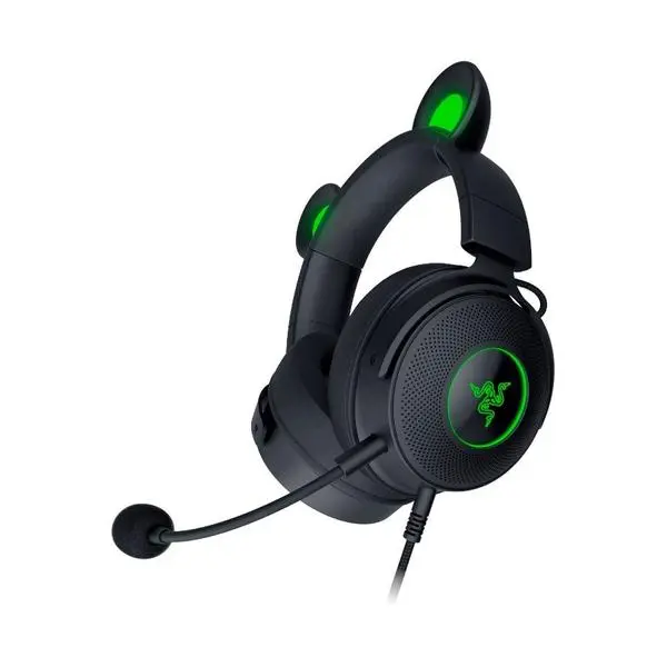 Razer Kraken Kitty V2 Pro, Gaming Wired Headset, Razer Chroma RGB, Stream Reactive Lighting - RZ04-04510100-R3M1