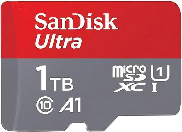 SANDISK Ultra microSDXC,1TB, A1, UHS-I, U1, Class 10, 150MB/s, Адаптер, SD-SDSQUAC-1T00-GN6MA