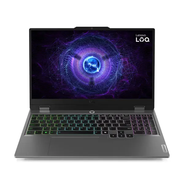 Лаптоп LENOVO LOQ 15IRX9 / 83DV00L4BM,  15.6",  Intel Core i7-13650HX, 14C (6P + 8E) / 20T, P-core up to 4.9GHz, E-core up to 3.6GHz, 24MB Intel Smart Cache, RAM 16GB, SSD 512GB