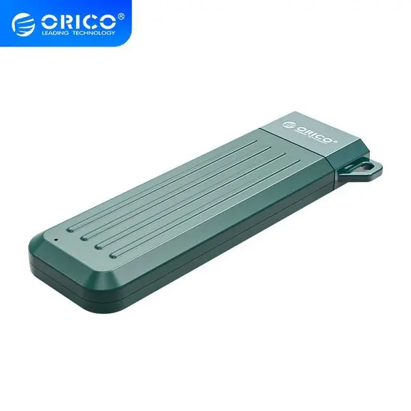 Orico Orico външна кутия за диск Storage Case M.2 NVMe M-key 10 Gbps Dark Green MM2C3-G2-GR - MM2C3-G2-GR-BP