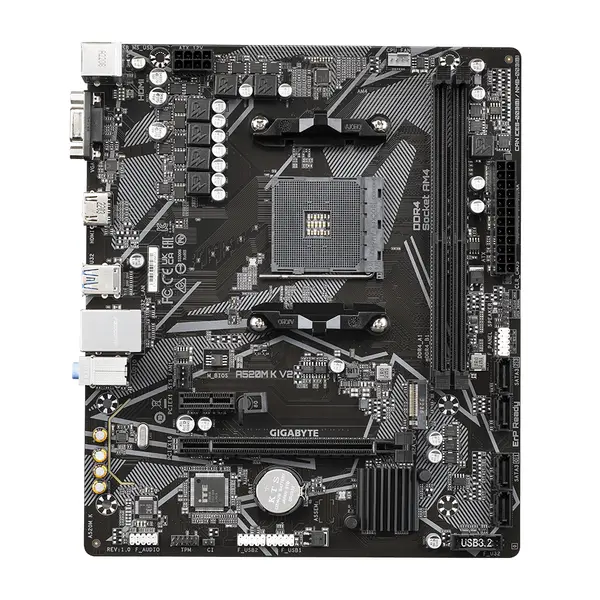 GIGABYTE A520M K V2: Отлично съотношение между цена и качество за геймърски компютри!