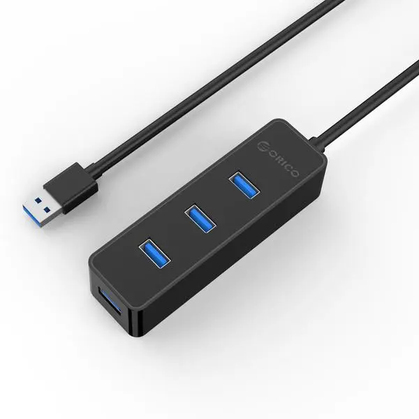 Orico Хъб USB3.0 HUB 4 port W5PH4-U3 - W5PH4-U3-V1-BK