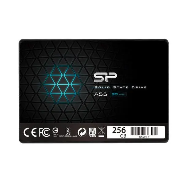 SSD SILICON POWER A55, 2.5", 256 GB, SATA3 - SP256GBSS3A55S25