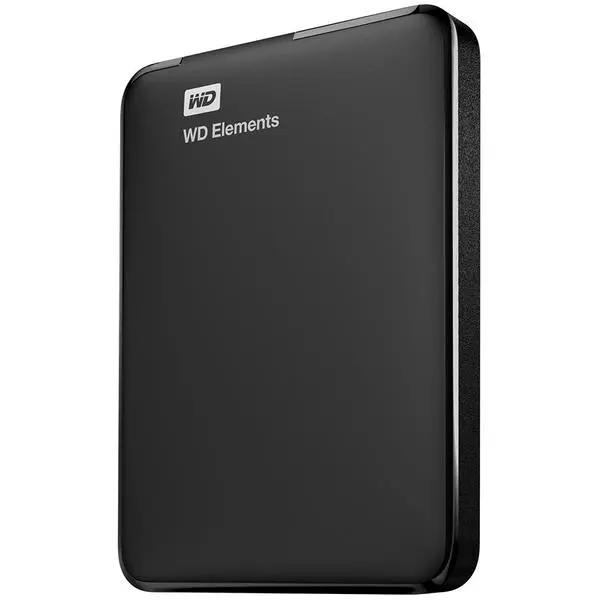 HDD External WD Elements Portable (1TB, USB 3.0) - WDBUZG0010BBK-WESN