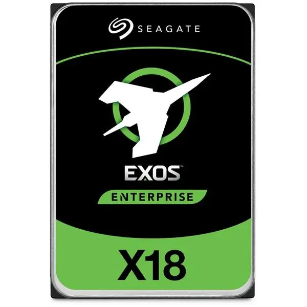 SEAGATE Exos X18 18TB HDD SATA 6Gb / s 7200RPM 256MB cache 8,89cm 3,5Zoll 24x7 SED 512e / 4KN BLK -  (К)  - ST18000NM001J (8 дни доставкa)