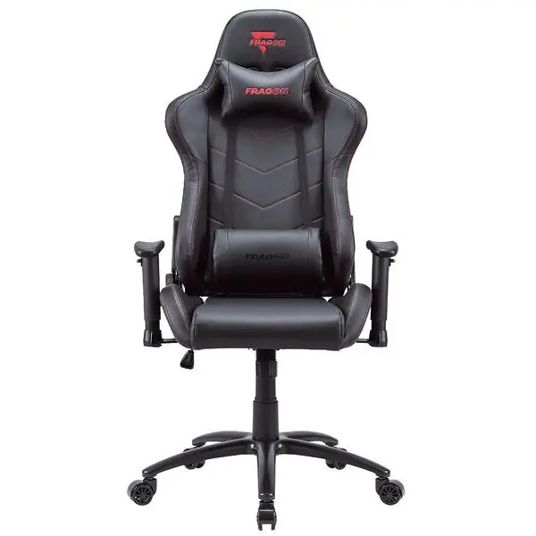 Геймърски стол FragON 2X Series V2 - Black - FRAGON-CH-2X-BLACK-V2