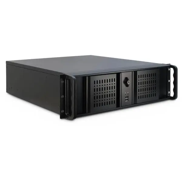 Кутия за сървър InterTech 3U 3098-S, 19", Чернa - INTER-TECH-CASE-3U-3098