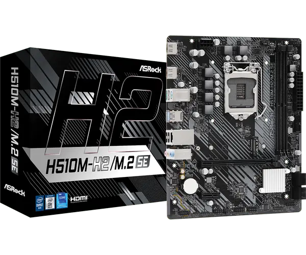 Дънна платка ASROCK H510M-H2/M.2 SE /1200 - 69106
