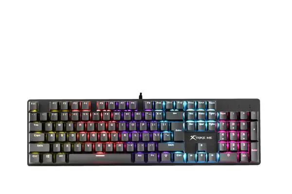 Преглед на Xtrike ME Механична клавиатура 104 keys GK-915 5 colors backlight
