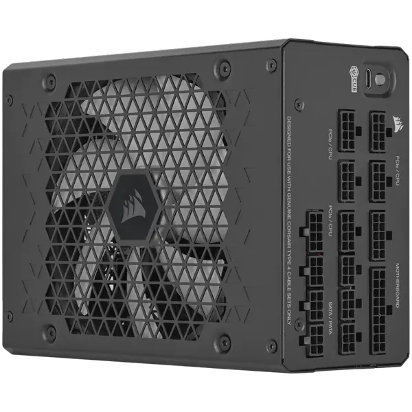 Захранване Corsair HXi Series HX1200i, 1200 Watt, 80 PLUS Platinum, ATX - CP-9020281-EU