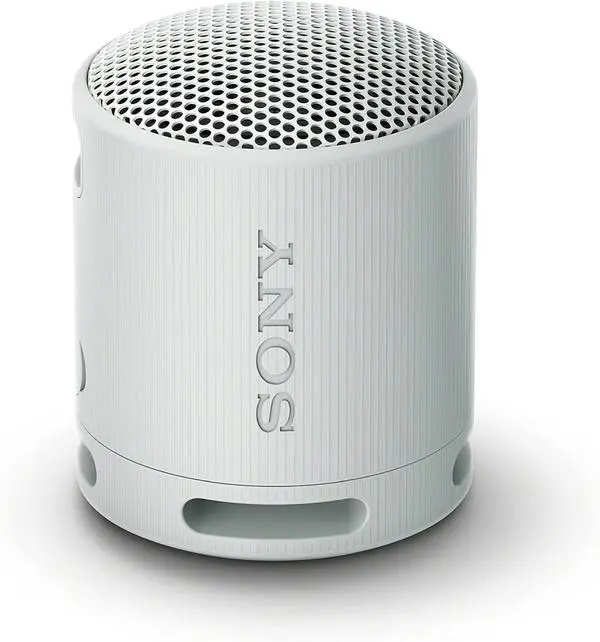 Sony SRS-XB100 Portable Bluetooth Speaker, Light Grey - SRSXB100H.CE7