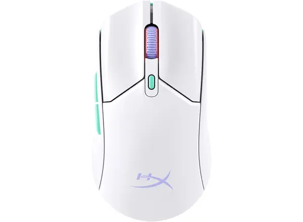 Геймърска безжична мишка HyperX Pulsefire Haste 2 Core White - 8R2E7AA