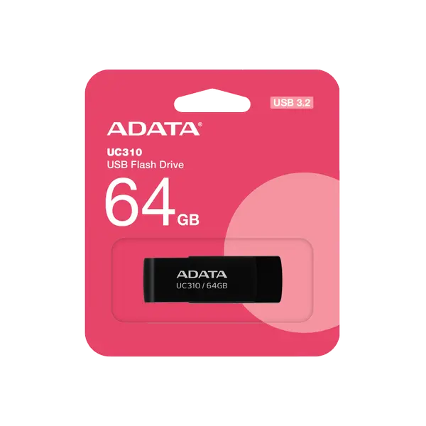 ADATA64GB TYPE-C UC310  BLACK